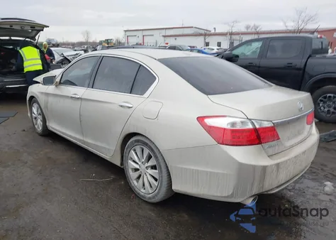 2014 Honda Accord Ex-L V-6 из США, поврежденный, VIN 1HGCR3F80EA030474